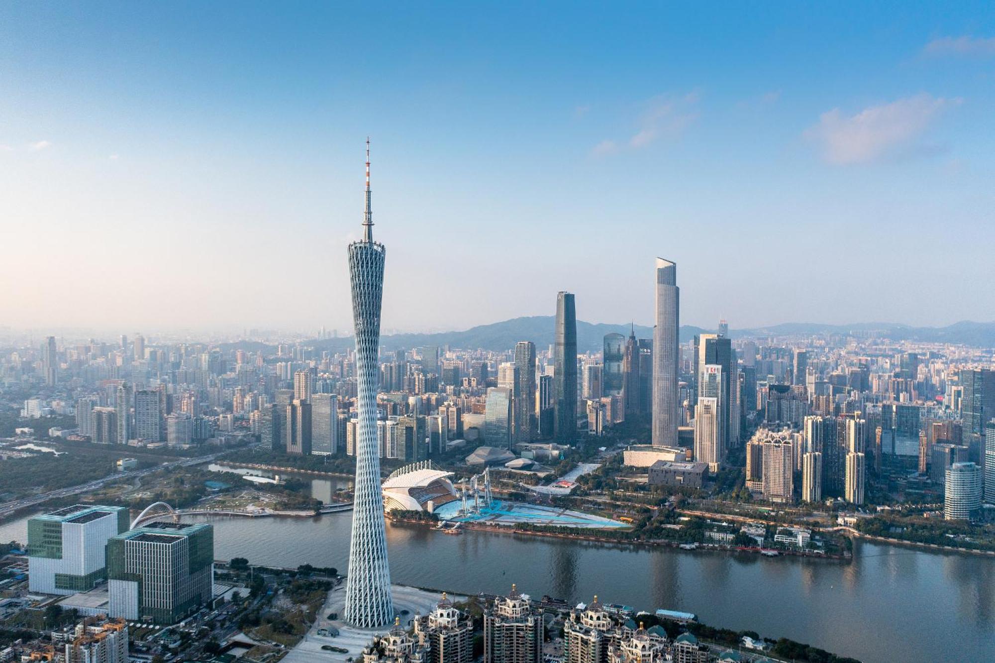 Yun Jin City View Hotel - Guangzhou Taikoo Hui Zhujiang New Town Tianhe Sports Center Eksteriør bilde