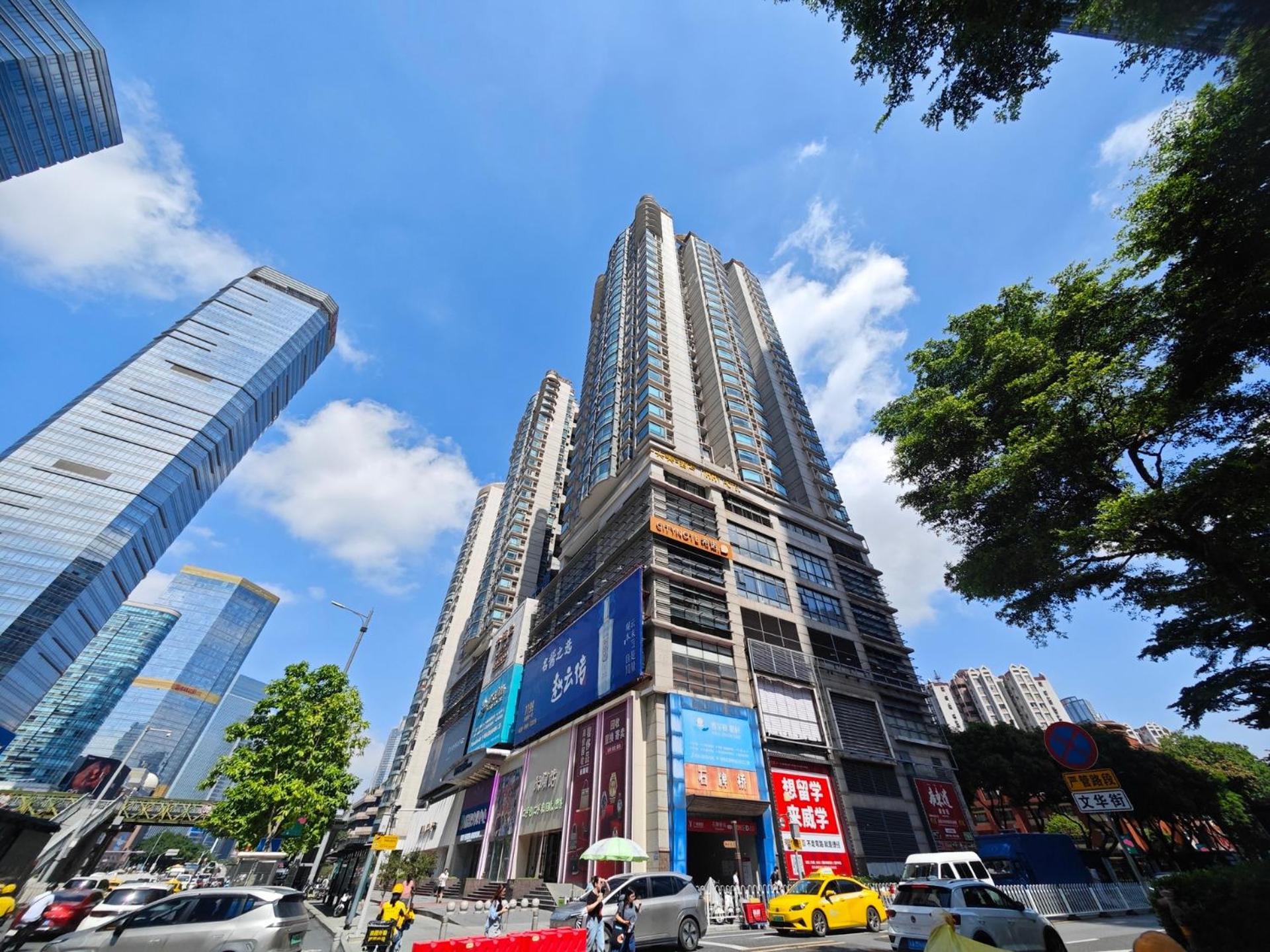 Yun Jin City View Hotel - Guangzhou Taikoo Hui Zhujiang New Town Tianhe Sports Center Eksteriør bilde